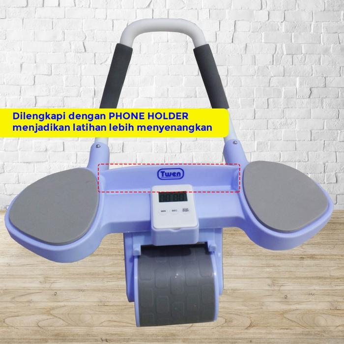 TWEN Ab Wheel 4 Roller Wheels Gambar produk 3