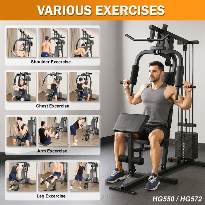 TWEN HG572 Alat Fitness Home Gym 1 Sisi Gambar produk 6