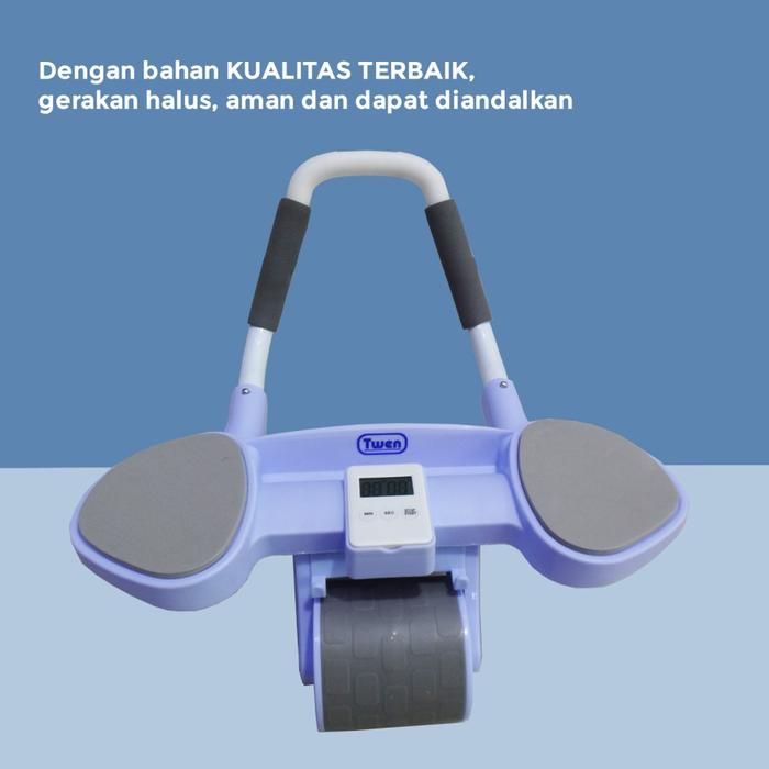 TWEN Ab Wheel 4 Roller Wheels Gambar produk 5