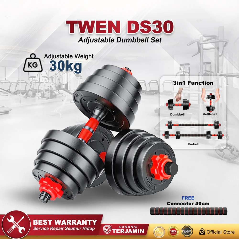 TWEN Dumbbell Set 30kg